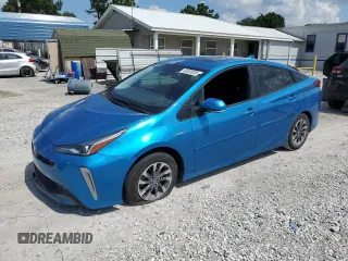 2022 Toyota Prius L Eco with VIN JTDKAMFU0N3162644, listed as a Copart auction lot 62523035 with 34,552 mi miles and Salvage title. Bid and sale history available at DreamBid. Image 1.