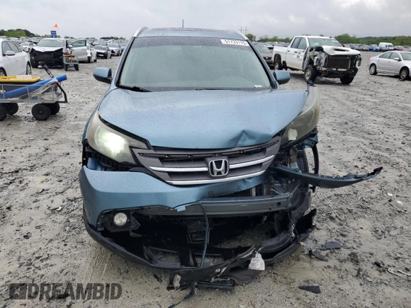 2013 Honda CR-V EX-L with VIN 5J6RM3H74DL042149, listed as a Copart auction lot 51733115 with 197,198 mi miles and Salvage Title. Bid and sale history available at DreamBid. Image 5.