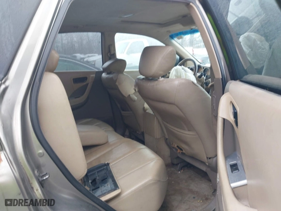 2004 Nissan Murano SE with VIN JN8AZ08W84W307524, listed as a IAAI auction lot 41563833 with 209,634 mi miles. Bid and sale history available at carsss.com. Image 8.