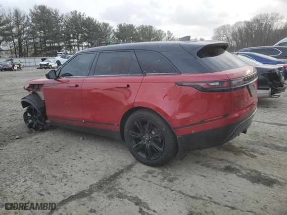 2022 Land Rover Range Rover Velar S with VIN SALYJ2EX8NA344087, listed as a Copart auction lot 45633625 with 25,995 mi miles and Salvage Title. Bid and sale history available at carsss.com. Image 2.