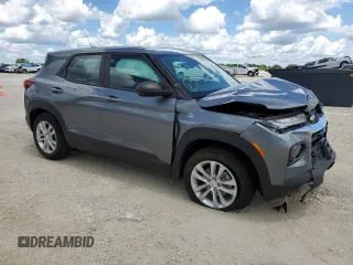 2021 Chevrolet TrailBlazer LS with VIN KL79MMS29MB018912, listed as a Copart auction lot 55578833 with 39,957 mi miles. Bid and sale history available at carsss.com. Image 4.