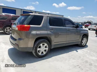 2011 GMC Terrain SLE-1 with VIN 2CTALMEC6B6246751, listed as a Copart auction lot 62126635 with 151,256 mi miles and Salvage title. Bid and sale history available at DreamBid. Image 3.