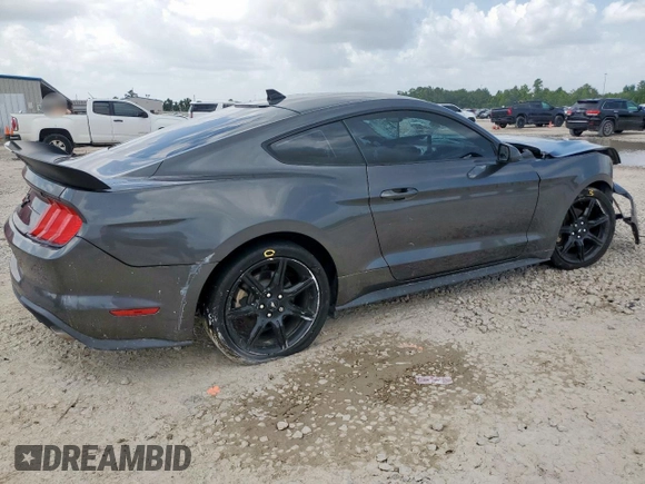 2020 Ford Mustang EcoBoost with VIN 1FA6P8TH4L5182448, listed as a Copart auction lot 61516925 with 40,225 mi miles and Salvage title. Bid and sale history available at DreamBid. Image 3.