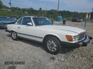 1984 Mercedes-Benz 380 with VIN WDBBA45A5EA013888, listed as a Copart auction lot 67638494 with 110,811 mi miles and Clean Title. Bid and sale history available at carsss.com. Image 4.