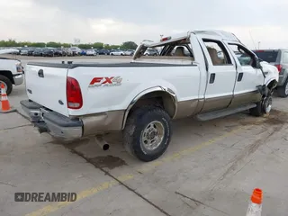 2003 Ford F-250 XL with VIN 1FTNW21P33EC43319, listed as a IAAI auction lot 42134289 with 115,305 mi miles and . Bid and sale history available at DreamBid. Image 4.