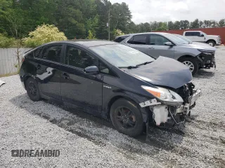 2015 Toyota Prius Four with VIN JTDKN3DU7F1913186, listed as a Copart auction lot 54430545 with 93,576 mi miles and Clean Title. Bid and sale history available at DreamBid. Image 4.
