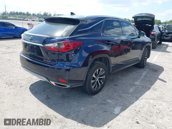 2020 Lexus RX with VIN 2T2AZMAA8LC177233, listed as a IAAI auction lot 41708568 with 62,778 mi miles. Bid and sale history available at carsss.com. Image 4.