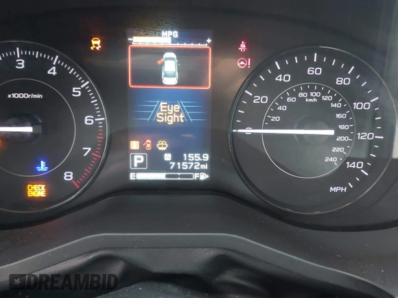 2023 Subaru Impreza with VIN 4S3GTAB6XP3706463, listed as a IAAI auction lot 42201164 with 71,572 mi miles and . Bid and sale history available at DreamBid. Image 15.