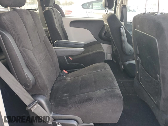 2014 Dodge Grand Caravan SE 30th Anniversary with VIN 2C4RDGBG8ER180968, listed as a Copart auction lot 49465325 with 104,430 mi miles and Salvage Title. Bid and sale history available at DreamBid. Image 11.
