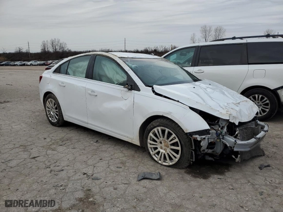 2014 Chevrolet Cruze ECO with VIN 1G1PJ5SBXE7310719, listed as a Copart auction lot 86409124 with 0 mi miles and Salvage Title. Bid and sale history available at carsss.com. Image 4.