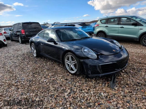2017 Porsche 911 Carrera with VIN WP0AA2A96HS107967, listed as a Copart auction lot 48043775 with 57,235 mi miles and Salvage Title. Bid and sale history available at carsss.com. Image 13.