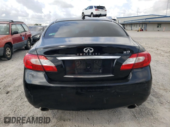 2013 Infiniti M with VIN JN1BY1AP8DM510147, listed as a Copart auction lot 58264055 with Not provided miles and Salvage title. Bid and sale history available at DreamBid. Image 6.