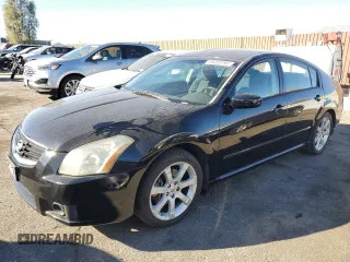2007 Nissan Maxima SE z VIN 1N4BA41E17C866747, wystawiony jako Copart lot #89259195 z przebiegiem 88 733 mil mil oraz Szkoda całkowita • Salvage title. Historia ofert i sprzedaży dostępna na DreamBid. Obrazek 1.