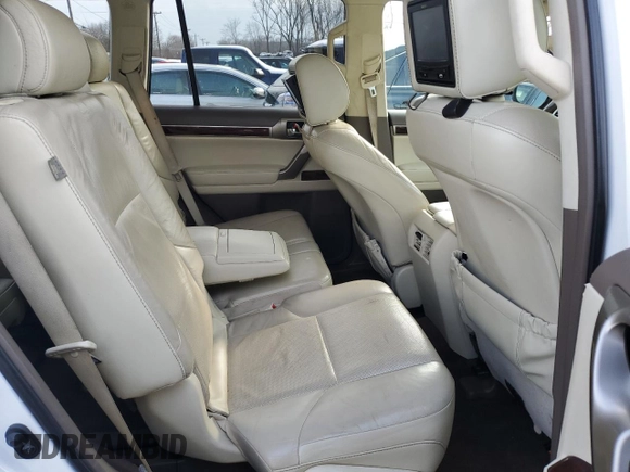 2010 Lexus GX 460 with VIN JTJBM7FX9A5011333, listed as a Copart auction lot 44585355 with 201,023 mi miles and Clean Title. Bid and sale history available at DreamBid. Image 11.