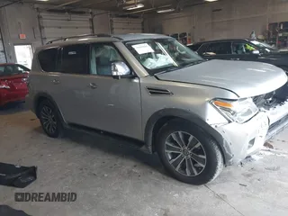 2019 Nissan Armada SL z VIN JN8AY2ND1K9088581, wystawiony jako IAAI lot #40909205 z przebiegiem 146 829 mil mil oraz . Historia ofert i sprzedaży dostępna na DreamBid. Obrazek 1.