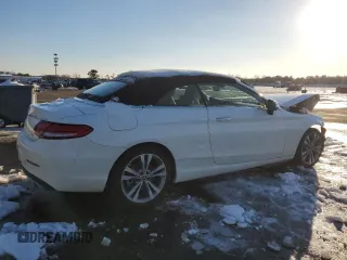 2020 Mercedes-Benz C 300 with VIN W1KWK8EB9LF983961, listed as a Copart auction lot 44420665 with 21,421 mi miles and Salvage Title. Bid and sale history available at DreamBid. Image 3.