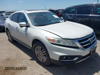 2013 Honda Crosstour EX-L z VIN 5J6TF3H55DL005237, wystawiony jako IAAI lot #42061486 z przebiegiem 154 611 mil mil oraz . Historia ofert i sprzedaży dostępna na DreamBid. Obrazek 1.