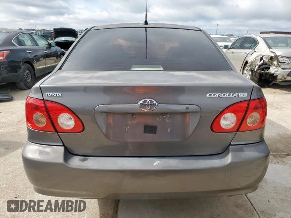 2007 Toyota Corolla CE with VIN 1NXBR30EX7Z927873, listed as a Copart auction lot 56206295 with 182,931 mi miles and Clean title. Bid and sale history available at DreamBid. Image 6.