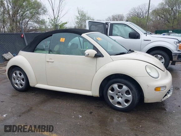 2003 Volkswagen Beetle GLS with VIN 3VWCK21Y43M315003, listed as a IAAI auction lot 41914125 with Not Provided miles and . Bid and sale history available at DreamBid. Image 14.