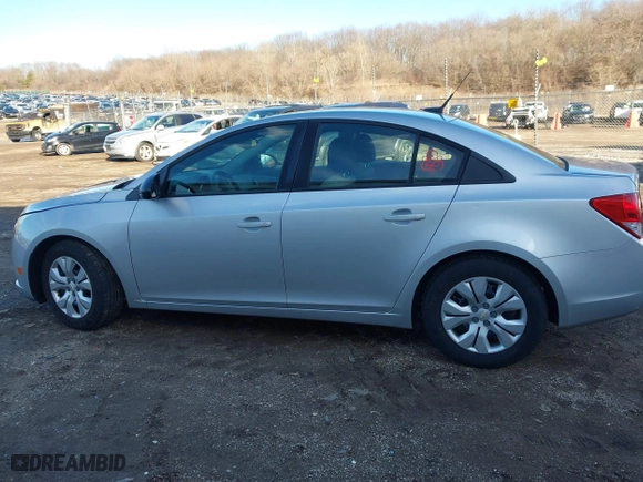 2014 Chevrolet Cruze LS with VIN 1G1PA5SH4E7210491, listed as a IAAI auction lot 41745412 with 86,238 mi miles. Bid and sale history available at carsss.com. Image 14.
