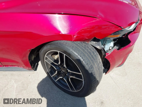 2021 Ford Mustang EcoBoost with VIN 1FA6P8TH7M5125744, listed as a IAAI auction lot 42520877 with 31,953 mi miles and . Bid and sale history available at DreamBid. Image 17.