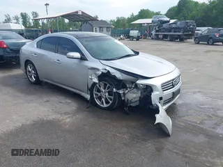 2014 Nissan Maxima S with VIN 1N4AA5AP3EC498006, listed as a IAAI auction lot 42114320 with 162,451 mi miles and . Bid and sale history available at DreamBid. Image 1.