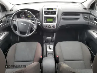 2009 Kia Sportage LX with VIN KNDJE723797590918, listed as a Copart auction lot 51218345 with 145,480 mi miles and Salvage Title. Bid and sale history available at carsss.com. Image 8.