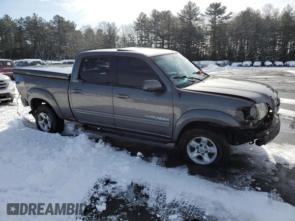 2006 Toyota Tundra Limited with VIN 5TBDT48196S504994, listed as a Copart auction lot 43043385 with 194,549 mi miles and Salvage Title. Bid and sale history available at DreamBid. Image 4.