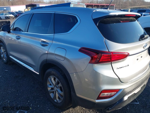 2020 Hyundai Santa Fe SE with VIN 5NMS2CAD7LH280610, listed as a IAAI auction lot 41128728 with 52,695 mi miles. Bid and sale history available at carsss.com. Image 3.