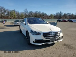 2023 Mercedes-Benz S-Class S 580 with VIN W1K6G7GB3PA200614, listed as a Copart auction lot 83453414 with 15,481 mi miles and Salvage Title. Bid and sale history available at carsss.com. Image 11.