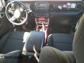 2021 Jeep Wrangler Unlimited Sport Altitude with VIN 1C4HJXDG2MW507355, listed as a Copart auction lot 45525405 with 22,511 mi miles and Salvage Title. Bid and sale history available at carsss.com. Image 8.