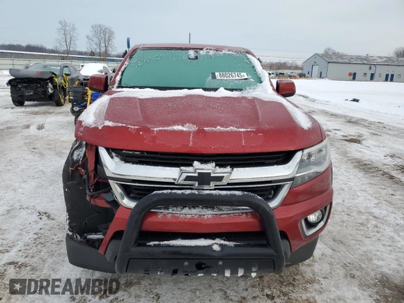2016 Chevrolet Colorado 2WD LT with VIN 1GCHSCE33G1104150, listed as a Copart auction lot 88026745 with 93,419 mi miles and Salvage Title. Bid and sale history available at carsss.com. Image 5.