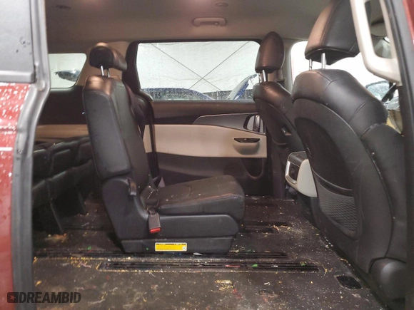 2022 Kia Carnival LXS with VIN KNDNB4H33N6168337, listed as a Copart auction lot 47724905 with 51,061 mi miles and Salvage Title. Bid and sale history available at carsss.com. Image 11.