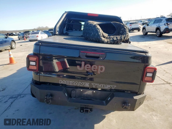2022 Jeep Gladiator Mojave with VIN 1C6JJTEG6NL164679, listed as a Copart auction lot 48746505 with 35,820 mi miles and Salvage title. Bid and sale history available at DreamBid. Image 6.