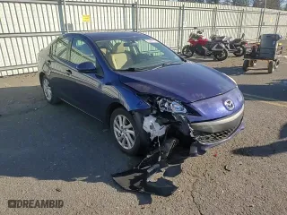 2012 Mazda Mazda3 i Touring with VIN JM1BL1VG7C1511599, listed as a Copart auction lot 83881914 with 166,652 mi miles and Salvage Title. Bid and sale history available at carsss.com. Image 11.