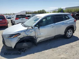 2022 Toyota Corolla Cross L with VIN 7MUAAAAG9NV008692, listed as a Copart auction lot 61105965 with 89,716 mi miles and Salvage title. Bid and sale history available at DreamBid. Image 1.