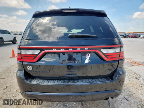 2019 Dodge Durango GT Plus with VIN 1C4RDHDGXKC806480, listed as a Copart auction lot 61868305 with 102,802 mi miles and Salvage title. Bid and sale history available at DreamBid. Image 6.