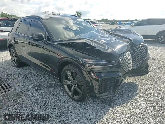 2025 Genesis GV70 Sport with VIN 5NMMCDTC0SH031404, listed as a Copart auction lot 56871775 with 1,687 mi miles and Salvage title. Bid and sale history available at DreamBid. Image 14.