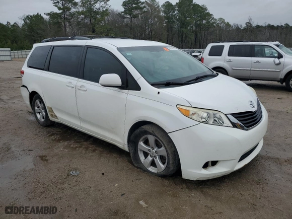 2011 Toyota Sienna LE AAS with VIN 5TDKK3DC5BS142773, listed as a Copart auction lot 44749155 with 165,790 mi miles and Salvage Title. Bid and sale history available at carsss.com. Image 4.