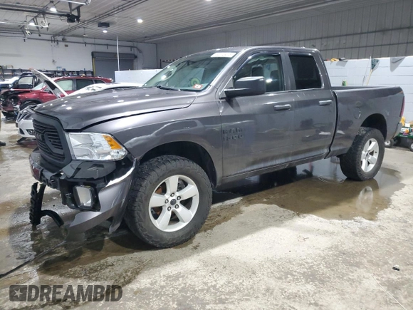 2014 Ram 1500 Tradesman with VIN 1C6RR7FG9ES450226, listed as a Copart auction lot 44312415 with 147,321 mi miles and Salvage Title. Bid and sale history available at carsss.com. Image 1.