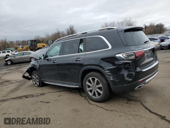 2020 Mercedes-Benz GLS 450 with VIN 4JGFF5KE3LA206471, listed as a Copart auction lot 47861325 with 62,735 mi miles and Salvage Title. Bid and sale history available at DreamBid. Image 2.