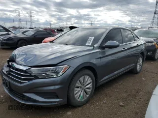 2019 Volkswagen Jetta S with VIN 3VWC57BU9KM134543, listed as a Copart auction lot 53554895 with 51,347 mi miles and Salvage title. Bid and sale history available at DreamBid. Image 1.