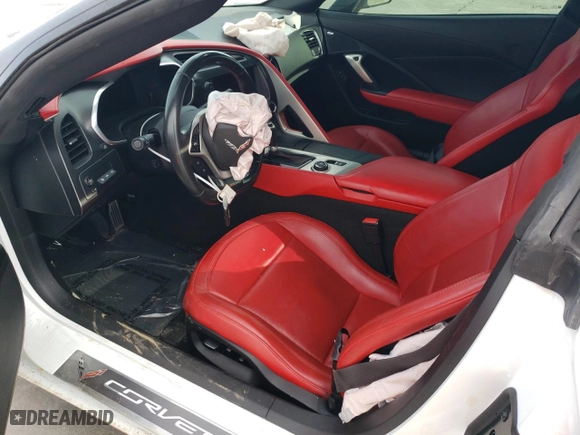 2016 Chevrolet Corvette Z06 2LZ with VIN 1G1YS2D67G5612192, listed as a Copart auction lot 83853334 with 33,808 mi miles and Salvage Title. Bid and sale history available at carsss.com. Image 7.