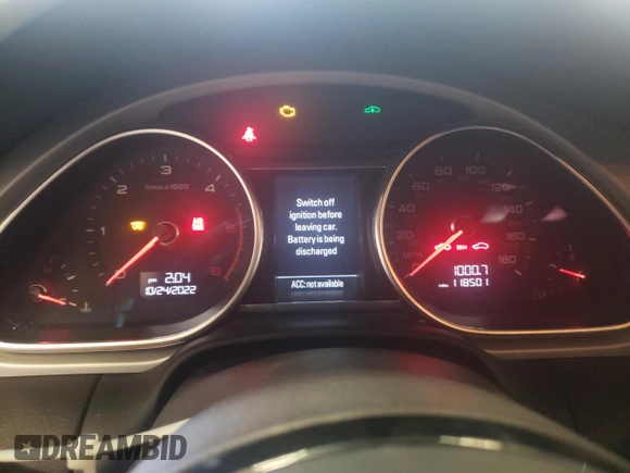 2015 Audi Q7 3.0L TDI Prestige with VIN WA1WMAFE8FD020743, listed as a Copart auction lot 64425372 with 118,501 mi miles. Bid and sale history available at carsss.com. Image 8.