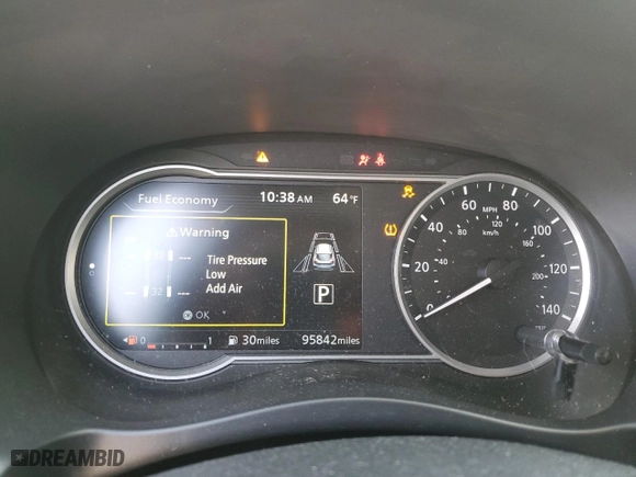 2020 Nissan Kicks SR with VIN 3N1CP5DV6LL518474, listed as a Copart auction lot 52504695 with 95,482 mi miles and Salvage Title. Bid and sale history available at carsss.com. Image 9.
