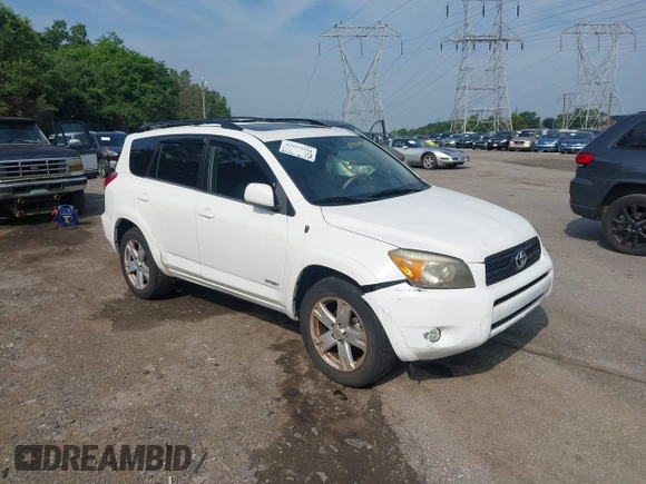 2006 Toyota RAV4 Sport with VIN JTMBD32V365035344, listed as a IAAI auction lot 42625044 with 234,161 mi miles and . Bid and sale history available at DreamBid. Image 1.