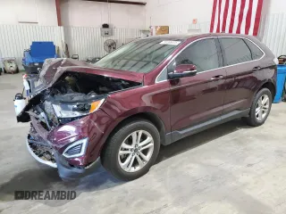 2017 Ford Edge SEL with VIN 2FMPK3J88HBB10590, listed as a Copart auction lot 50366035 with 0 mi miles and Salvage Title. Bid and sale history available at carsss.com. Image 1.