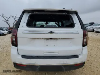 2023 Chevrolet Tahoe Commercial with VIN 1GNSCLED5PR350220, listed as a Copart auction lot 81706034 with 0 mi miles and Salvage Title. Bid and sale history available at carsss.com. Image 6.