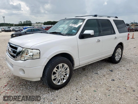 2014 Ford Expedition Limited z VIN 1FMJU1K54EEF09330, wystawiony jako Copart lot #60276175 z przebiegiem 187 203 mil mil oraz Szkoda całkowita • Salvage title. Historia ofert i sprzedaży dostępna na DreamBid. Obrazek 1.