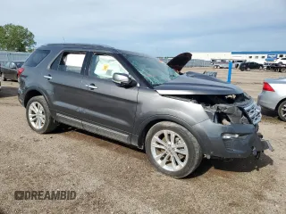 2018 Ford Explorer Limited с VIN 1FM5K8FH2JGA25577, выставлен на аукционе Copart как лот 60813395 с пробегом Не указан миль и Списание • Salvage title. История ставок и продаж доступна на DreamBid. Изображение 4.